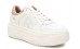 Refresh λευκό-μπεζ δίσολο sneaker με κορδόνια 171328 Sneakers
